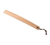 AKOOSY Long Handle Wooden Shoe Horn for Seniors Lazy Shoe Helper Smooth Surface for Elderly and Pregnant Women
