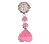 AKOOSY Love-Shaped Nurse Pocket Watch with Quartz Movement Stable and Wear-Resistant Waterproof Hanging Nurses Watch for Hospital and Student Essentials