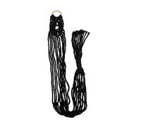 AKOOSY Macrame Ukulele Hanger Rope Wall Mount Guitar Holder Rustic Decor for Home Versatile Hanging Decoration for Ukuleles and Instruments Space Saving Design