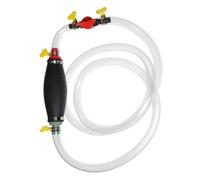 AKOOSY Manual Fuel Transfer Siphon Pump with Hose and Switch Portable Hand Pump for Gasoline and Water Extraction Emergency Automotive Fuel Siphon Tool for Cars and Motorcycles