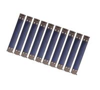 AKOOSY Metal Internal Flex Frames Spring Clips with Navy Colour 10pcs 9cm Iron Material for Handbag Hinges for Sewing Craft and DIY Bag Making Accessories