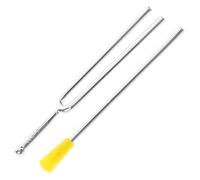 AKOOSY Metal Tuning Fork Set Music Teaching Accessory with Striker Standard Pitch 440hz Versatile Use for Piano and Violin Practice for Students and Professionals
