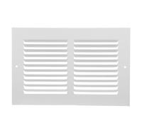 AKOOSY Metal Ventilation Grill Air Return Grille with Dust Filtration and Easy Installation for Home or Office, Modern Light-Colored Air Conditioning Vent Cover Mesh Filter 30x20cm