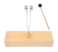AKOOSY Metaphysical Meditation Tuning Fork C128Hz with Aluminum Alloy Fork and Wooden Voice Box for Sound Therapy and Resonance for Meditation and Balance