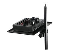 AKOOSY Mic Rack Stand Tray for Microphone Holder with Multi-purpose Storage Easy to Clean and Wear-resistant for Live Broadcast Office Classroom and Home Use