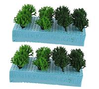 AKOOSY Micro Landscape DIY Models of Realistic Vegetation Scenery for Sand Table Miniature Adornments for Model Trains and Wargames