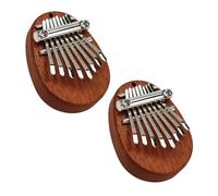 AKOOSY Mini Kalimba Thumb Piano Portable Small Fingerboard Instrument for Beginners Music Lovers with Pleasant Sound Easy to Carry
