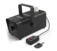 AKOOSY Mini LED Rgb Wireless Fog Machine Stage Smoke Effect for Parties Events Disco Compact Design with Remote Control and Durable Construction Uk Plug