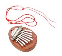 AKOOSY Mini Wooden Keys Kalimba Finger Piano for Portable Thumb Music Instrument Compact Handheld Percussion with Rich Sound for Beginners and Practice