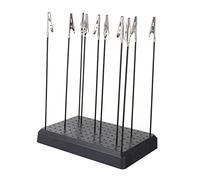 AKOOSY Model Paint Base with Durable Alligator Clip Stand Stable Fixed Structure Coloring Clip Holder for Spray Painting and Drying Practical Model Crocodile Clamp Tool for Precise Craft