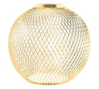 AKOOSY Modern Hollow Iron Lampshade Gold Pendant Light Cover for Chandelier Ceiling Lamp Vintage with Durable Sturdy Construction Soft Light Diffusion for Cozy Home Atmosphere