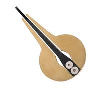 AKOOSY Mouth Harp and Stage Performances Music Enthusiasts Teaching for, Portable Metal Jaw Harp with Authentic Mongolian Throat Singing Tone Circular Shape Elegant Design Random Color