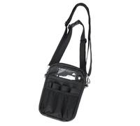 AKOOSY Multi-Compartment Nurse Waist Pack with Premium Zipper Closure and Mesh Pockets, Oxford Cloth Organizer Bag for Assistants and Event Organizers, for Traveling Outdoor and Climbing