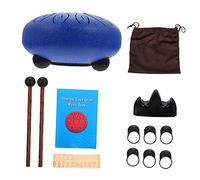 AKOOSY Note C-tuning Ethereal Drum Percussion Instrument Tongue Drum Portable Steel for Music Lover Meditation