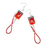 AKOOSY Novelty Drop Earrings for Women Lightweight Fashion Earrings Gothic Inspired Dangle Jewelry Comfortable Decorative for Daily Wear and Stage Performance