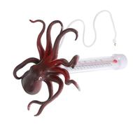 AKOOSY Octopus Floating Pool Thermometer with Accurate Water Temperature Display Portable and Versatile Gauge for Swimming Pools Hot Tubs Spas and Fish Tanks Fun Animal Design for