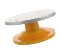 AKOOSY Plastic Steel Pottery Turntable with Non-Slip Base Rotating Platform for Clay Sculpting and Decorating Stable Rotating Bearing Tool for Artists and Hobbyists