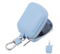 AKOOSY Portable Earbud Case Holder Durable PU Earbud Carrying Bag for Accessories Chic Design with Unrestricted Access for Earphones USB Cables More