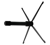 AKOOSY Portable Folding Flute Stand Durable Flute Holder Rack for Music Stores Home Display and Collection Organizer for