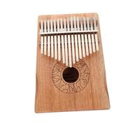 AKOOSY Portable Kalimba Thumb Piano Key Ergonomic Beginner Finger Piano with Clear Sound and Smooth Body Suitable for Adults Starting Music Learning
