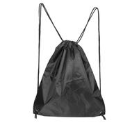 AKOOSY Portable Motorcycle Helmet Bag Lightweight Drawstring Pouch for Cyclists with Spacious Polyester Storage for Commuting and Long-Distance Trips in Black