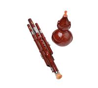 AKOOSY Professional Cucurbit Flute Traditional Chinese Hulusi Instrument for Beginners Adults Students Healthy Material with Lyrical Tone and Portable Design for Practice and Performance