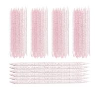 AKOOSY Ps Dual End Nail Rhinestone Picker Pen Pink 100pcs for Nail Art