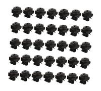 AKOOSY Rack Mount Screws and Cage Nuts Kit Carbon Steel 40pcs M6 X 14mm Black High Strength Space Optimisation for Server Racks and Audio Equipment