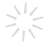 AKOOSY Replacement Umbrella Canopy Plastic Parts with 10pcs Umbrella Tail Beads Easy to Install and Maintain in White Colour Random Color