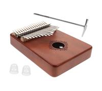 AKOOSY Retro Key Kalimba Thumb Piano Portable Finger Piano for Beginners with Vintage Resonance Bright Sound for Performance Outdoor and Home Decoration