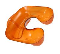 AKOOSY Reusable Plastic Hair Neck Tray for Salon and Personal Use Brown Hair Coloring and Perming Shoulder Support to Prevent Clothes Getting Dirty