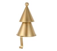 AKOOSY Rustic Christmas Tree Mantel Stocking Hooks with Non-Slip Base for Fireplace Holiday Decoration Multipurpose Reusable Mantle Hangers for Festive Home Organization