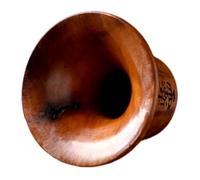 AKOOSY Rustic Wooden Bell Pendant Handmade From Storm-struck Wood Unique Vintage Door Hanging Bell for Front Porch Garden Decor Crafts Wall Art