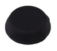AKOOSY Saxophone Bell Cover Dustproof Mute Cap for Alto Saxophone 5.7-6.1 Inch Xl Size Black Reusable Wind Instrument Accessory for Musician