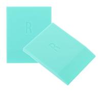 AKOOSY Screen Print Squeegee Rubber Scraper 2pcs Soft Rubber Material for Hand Printing and Graphic Screen Printing