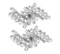 AKOOSY Shoe Jewelry for Heels Wedding Accessories for Guests Rhinestone Hair Barrettes