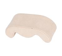AKOOSY Small Beige Watch Display Pillow Cushion for Wristwatches and Jewelry High Elastic EVA with Suede Texture Portable Protective Pillow for Collectors and Store Display Cases