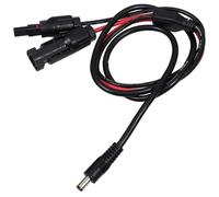 AKOOSY Solar Panel Connector to DC5525 Conversion Adapter Cable 36V Solar Extension Wire with Connector for Charging Systems and Renewable Energy Equipment