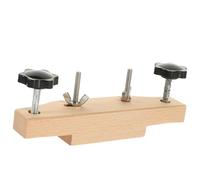 AKOOSY Solid Wood Guitar Bridge Clamp Tool for Electric and Acoustic Guitars Maple Repair Tool for Luthiers and Beginners Easy to Use Mounting Clamp Enhances Sound Quality