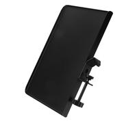 AKOOSY Sound Card Holder Mic Cable Holder Microphone Stand Trays Black Iron Practical Stable with Maximum Clamping Width 3cm for Classroom Conference Room