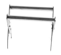 AKOOSY Stainless Steel Beehive Frame Tool with Compact Clamp Durable Beekeeping Equipment for Secure Grip and Smooth Surface Protection for Various Hive Frames and Apiculture Use