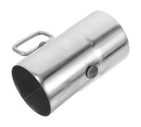 AKOOSY Stainless Steel Portable Stove Chimney Pipe with Adjustable Damper Control for Outdoor Camping Hiking Backyard Use Fire-resistant Exhaust Vent with Airflow Valve for Precise Heat