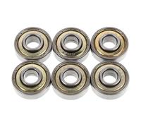 AKOOSY Steel Deep Groove Bearings 10pcs Smooth Rolling 8mm Inner Diameter for Wheelchair and Small Cart Accessories in Various Situations