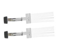 AKOOSY Straps Silver High Reliability and Characteristics Plastic 2pcs Replacement Wire with Stable Iron Material Coil Structure with End Plates Snare Drum Suitable for