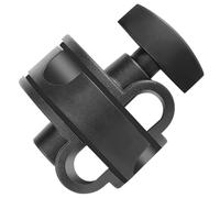 AKOOSY Sturdy Microphone Stand Adapter for Desktop and Boom Arm Secure Mic Fixation Accessory Compatible with Various Models Multi-functional Mic Arm Adapter for Podcast and Recording Use