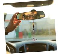AKOOSY Tibetan Buddhism Elephant Hanging Charm Ornament Retro Pendant for Car Rear View Mirror Keychain Home Office Decor Lucky Elephant Symbol