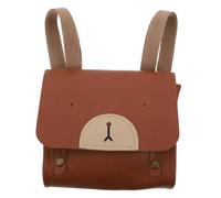 AKOOSY Toddler Backpack Adorable Bear School Bag for Boys and Girls Lightweight Brown Kindergarten Bookbag