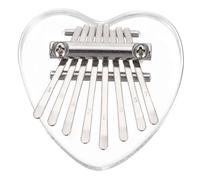 AKOOSY Tone Mini Kalimba Thumb Piano Acrylic Portable Finger Piano for Beginners Home Use Small Musical Instrument with Resonance and Easy Play