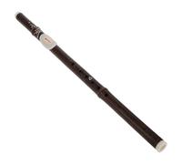 AKOOSY Traditional Chinese Bamboo Bawu Musical Instrument G Tuning Horizontal Blowing Flute for Beginners and Adults with Storage Pouch Natural Bamboo for Home and Performance Use