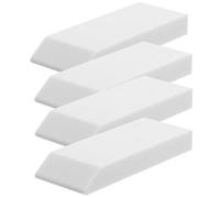 AKOOSY Trainer Cleaner 4Pcs Angled Rubber Erasers Portable Stain Remover Kit for Casual and Sports Shoes Cleaning